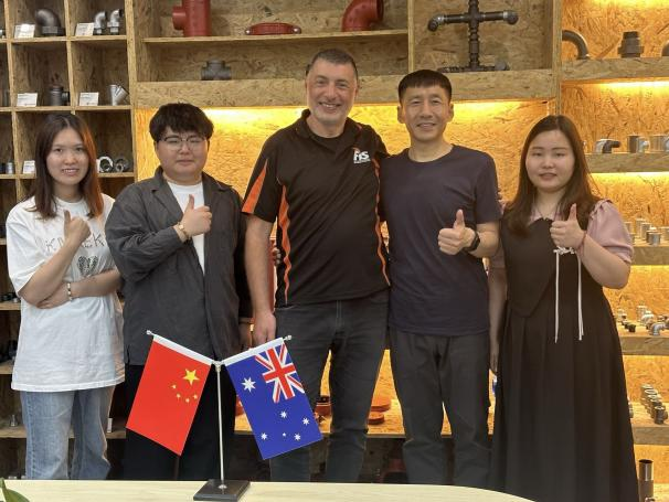 Australian customers to visit HeBei Jianzhi