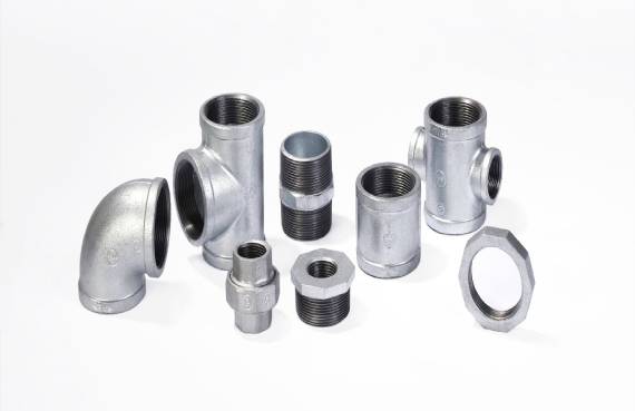 History and application of galvanized pipe fittings